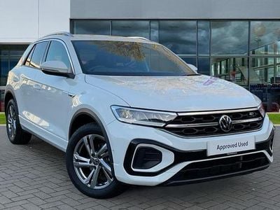Used VW T-Roc R-line 150 HP (110 kW) 2025 Pure white SUV