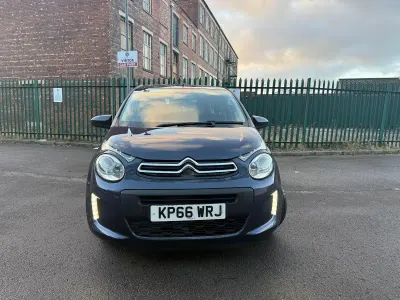 Begagnad Citroën C1 Feel 2016 Blå Halvkombi