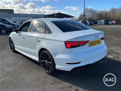 Used Audi A3 Black Edition 150 HP (110 kW) 2017 Ibis white Sedan