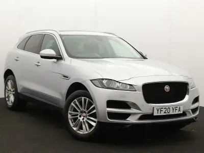 Used Jaguar F-Pace Portfolio 250 HP (183 kW) 2020 Silver SUV
