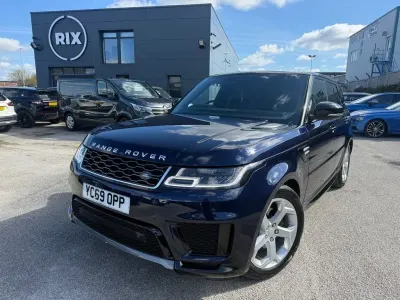 Used Land Rover Range Rover Sport HSE 306 HP (225 kW) 2019 Blue SUV