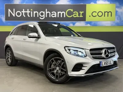 Second-hand Mercedes GLC220 AMG line 170 CP (125 kW) 2015 Argintiu SUV