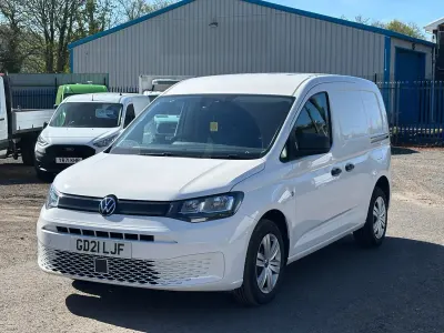 Used VW Caddy 102 HP (75 kW) 2021 White MPV
