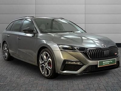 Used Skoda Octavia vRS 196 HP (144 kW) 2023 Grey Estate