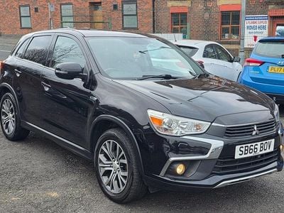 Black Used 2016 Mitsubishi ASX SUV | £5,295 (Fair price)