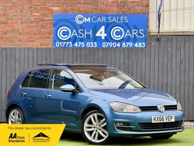 Used VW Golf VII GT 2016 Blue Hatchback