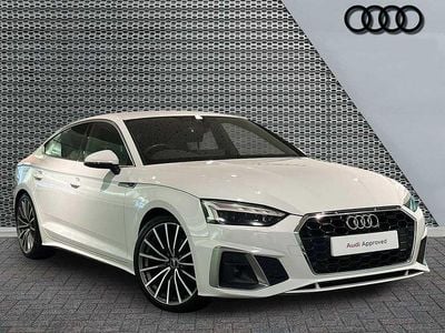 Used Audi A5 S-Line 2022 White Coupe