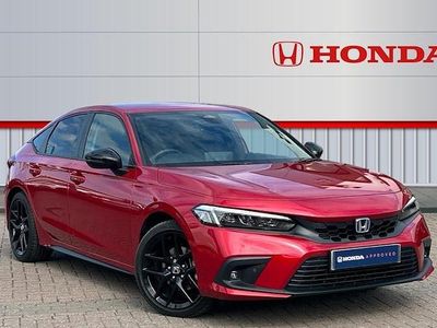 Used Honda Civic Hybrid 143 HP (105 kW) 2025 Red Hatchback