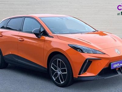Used MG MG4 EV Trophy 150 kW (204 HP) 2023 Orange Hatchback