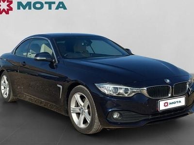 Used BMW 420 190 HP (139 kW) 2016 Blue Cabriolet