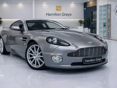 Used Aston Martin Vanquish 466 HP (342 kW) 2002 Silver Coupe