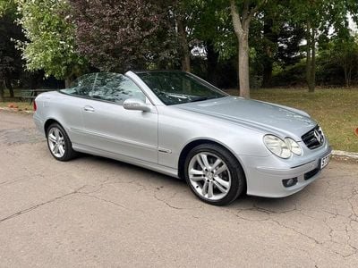 Silver Used 2006 Mercedes CLK200 Avantgarde Cabriolet | £3,290 (Fair price)