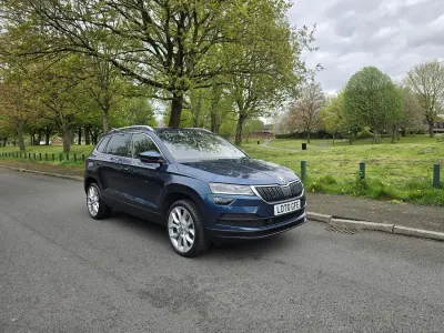 Used Skoda Karoq SE L 2020 Blue SUV