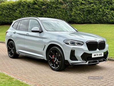 Grey Used 2021 BMW X3 M Sport SUV | £37,995 (Expensive)