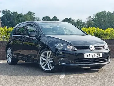 Used VW Golf VII GT 150 HP (110 kW) 2016 Black Hatchback