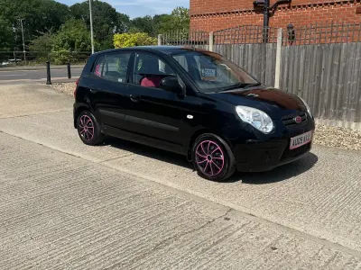 Used Kia Picanto 64 HP (47 kW) 2009 Black Hatchback
