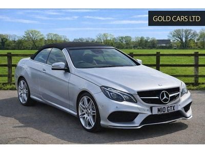 Silver Used 2017 Mercedes E350 AMG line Cabriolet | £16,689 (Super price)