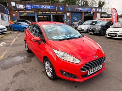 Used Ford Fiesta Zetec 2014 Red Hatchback