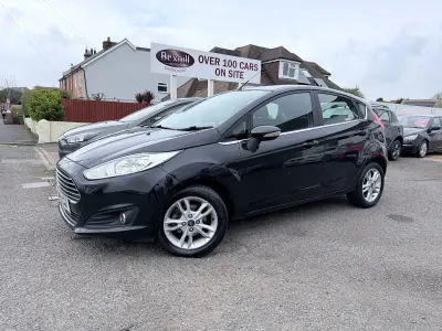 Used Ford Fiesta Zetec 98 HP (72 kW) 2015 Black Hatchback