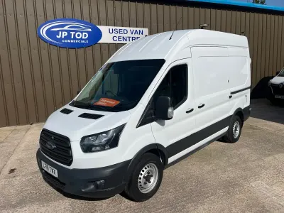 Used Ford Transit 130 HP (95 kW) 2018 White Van