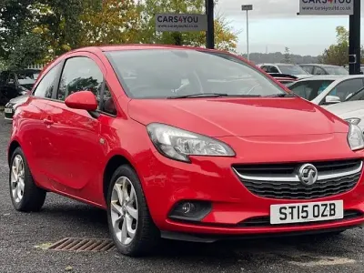 Used Vauxhall Corsa Excite 116 HP (85 kW) 2015 Red Hatchback