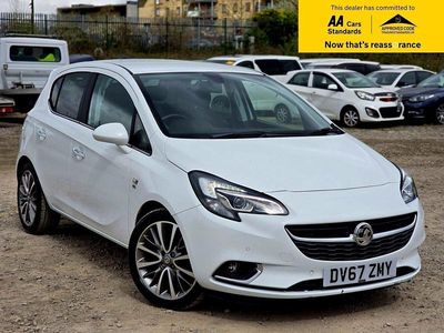 Used Vauxhall Corsa Elite 90 HP (66 kW) 2017 White Hatchback