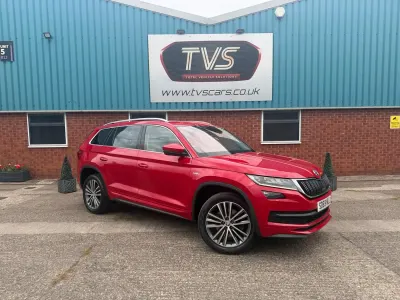 Used Skoda Kodiaq LAURIN & KLEMENT 190 HP (139 kW) 2019 Red SUV