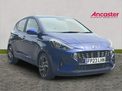 Used Hyundai i10 Premium 83 HP (61 kW) 2023 Blue Hatchback
