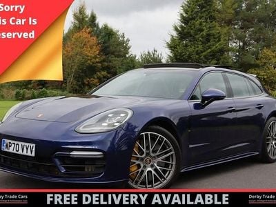 Blue Used 2020 Porsche Panamera Sport Turismo Estate | £54,990 (Good price)