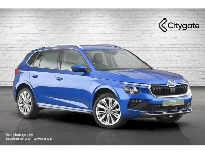 Used Skoda Kamiq SE L 110 HP (80 kW) 2025 Race blue metallic SUV