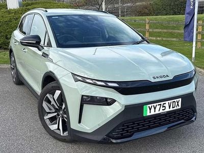 New Skoda Elroq SportLine 206 kW (281 HP) 2026 Timiano green SUV