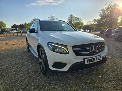 Käytetty Mercedes GLC220 Urban 170 HP (125 kW) 2018 Valkoinen Farmari
