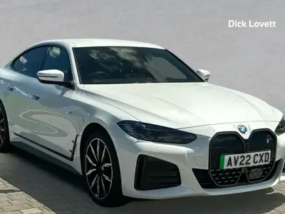 Used BMW i4 M Sport 250 kW (340 HP) 2022 White Sedan