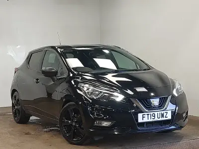 Used Nissan Micra 117 HP (86 kW) 2019 Black Hatchback