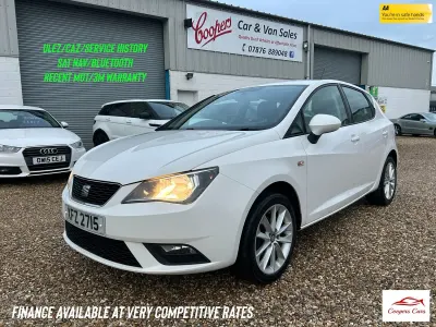Used Seat Ibiza 85 HP (62 kW) 2015 White Hatchback