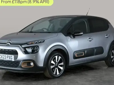 Begagnad Citroën C3 PureTech 83 HK (61 kW) 2023 Grå Halvkombi