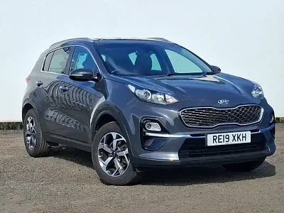 Used Kia Sportage 130 HP (95 kW) 2019 Grey SUV
