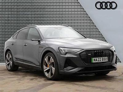 Grey Used 2022 Audi e-tron Sportback Comfort SUV | £35,798
