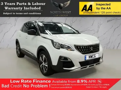 Gebraucht Peugeot 3008 Allure 130 PS (95 kW) 2018 Weiß SUV
