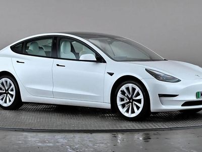 Used Tesla Model 3 Long Range AWD 258 kW (351 HP) 2021 White Sedan