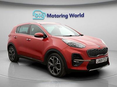 Used Kia Sportage GT-Line 177 HP (130 kW) 2019 Red SUV