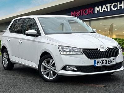 Used Skoda Fabia SE 2018 White Hatchback