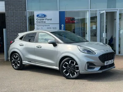 Used Ford Puma ST-Line X 125 HP (91 kW) 2021 Solar silver SUV