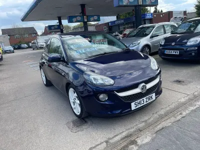 Used Vauxhall Adam Jam 87 HP (63 kW) 2013 Blue Hatchback