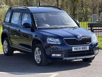 Used Skoda Yeti GreenLine 105 HP (77 kW) 2014 Blue SUV