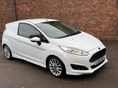 White Used 2016 Ford Fiesta Sport Van | £4,990 (Fair price)