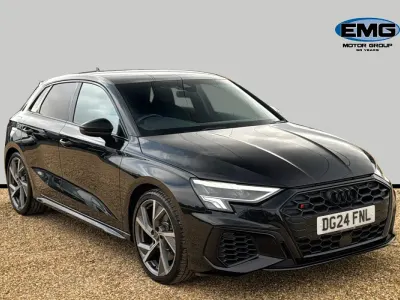 Used Audi S3 Sportback Black Edition 2024 Black Hatchback