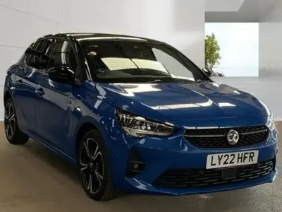 Used Vauxhall Corsa Ultimate 100 HP (73 kW) 2022 Blue Hatchback