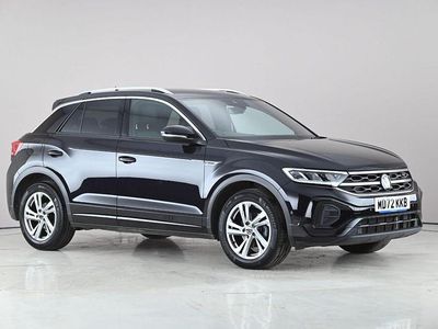 Used VW T-Roc R-line 150 HP (110 kW) 2022 Black SUV