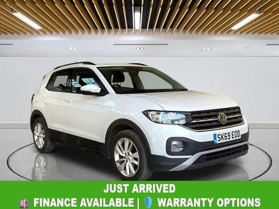 Used VW T-Cross SE 95 HP (69 kW) 2019 White SUV